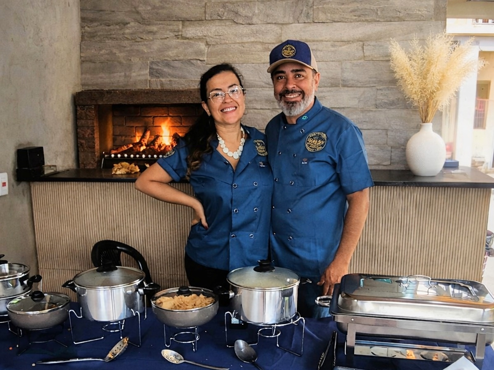 Tatiana Souza e Chef Fábio Tortelote, fundadores da Braso Taste